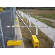 galvanized then pvc coated temporary fence